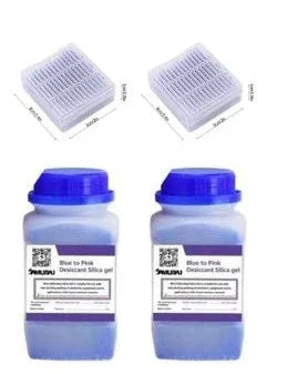 Samurai Dry Box F380 Pro + F580 Pro Bundle Set with 2 Silica Gel and 2 Silica Gel Case