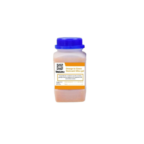 Desiccant Silical Gel (500g) with Free Clear Case- Blue/Orange