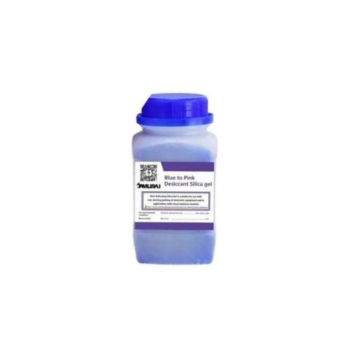 Desiccant Silical Gel (500g) with Free Clear Case- Blue/Orange