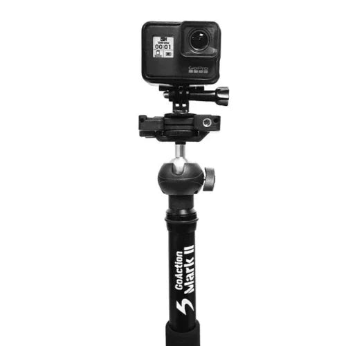 Tripod Go Action Mark II - Tongkat Selfie Pengembara Vlog 6 dalam 1