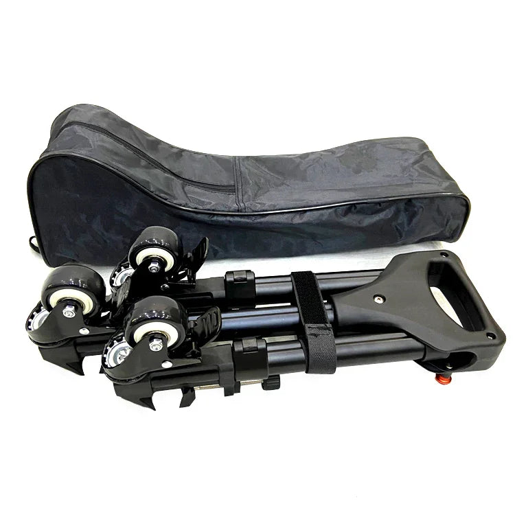 Samurai DSLR Professional Camera Tripod Wheel Pulley Roller Dolly - Free a Air Duster
