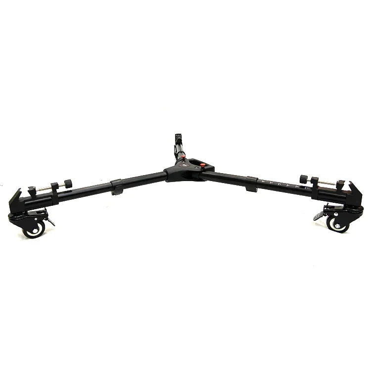 Samurai DSLR Professional Camera Tripod Wheel Pulley Roller Dolly - Free a Air Duster