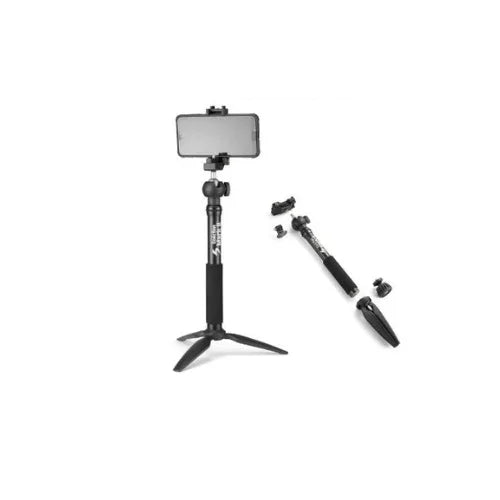 Tripod Go Action Mark II - Tongkat Selfie Pengembara Vlog 6 dalam 1