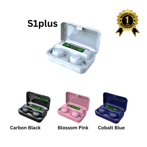 Audio S1plus AirPod Wireless TWS Bluetooth Ear Bud - 1 Year Warranty