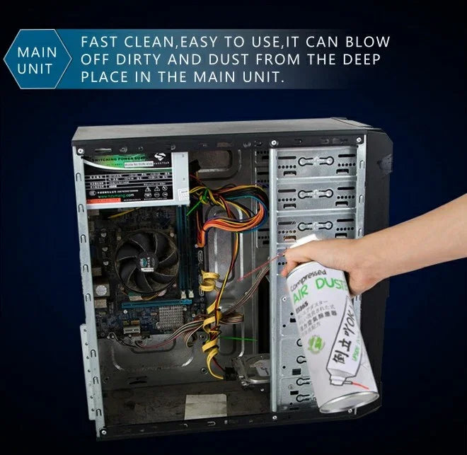 Multi-Function Compressed Air Duster - 1 Years Local Manufacturer Warranty