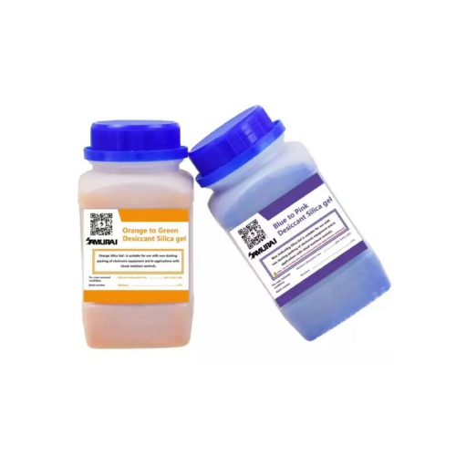 Desiccant Silical Gel (500g) with Free Clear Case- Blue/Orange