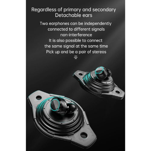 Audio E10 Wireless Bluetooth 5.2 Professional Grade Metallic Design Earbud - 1 Year Warranty