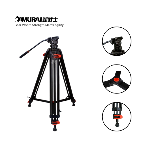 🎉 [7.7 SALE] Professional Tripod Broadcast Pro Plus