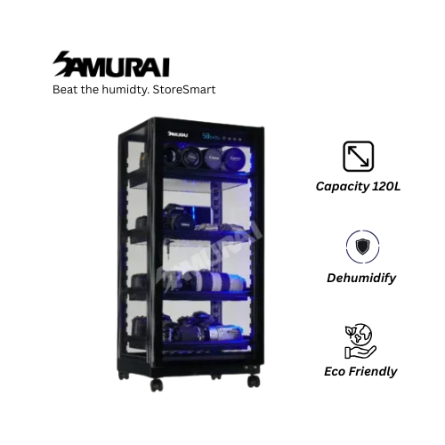 Dry Cabinet CL 120L Transparent  - 5 Years Warranty