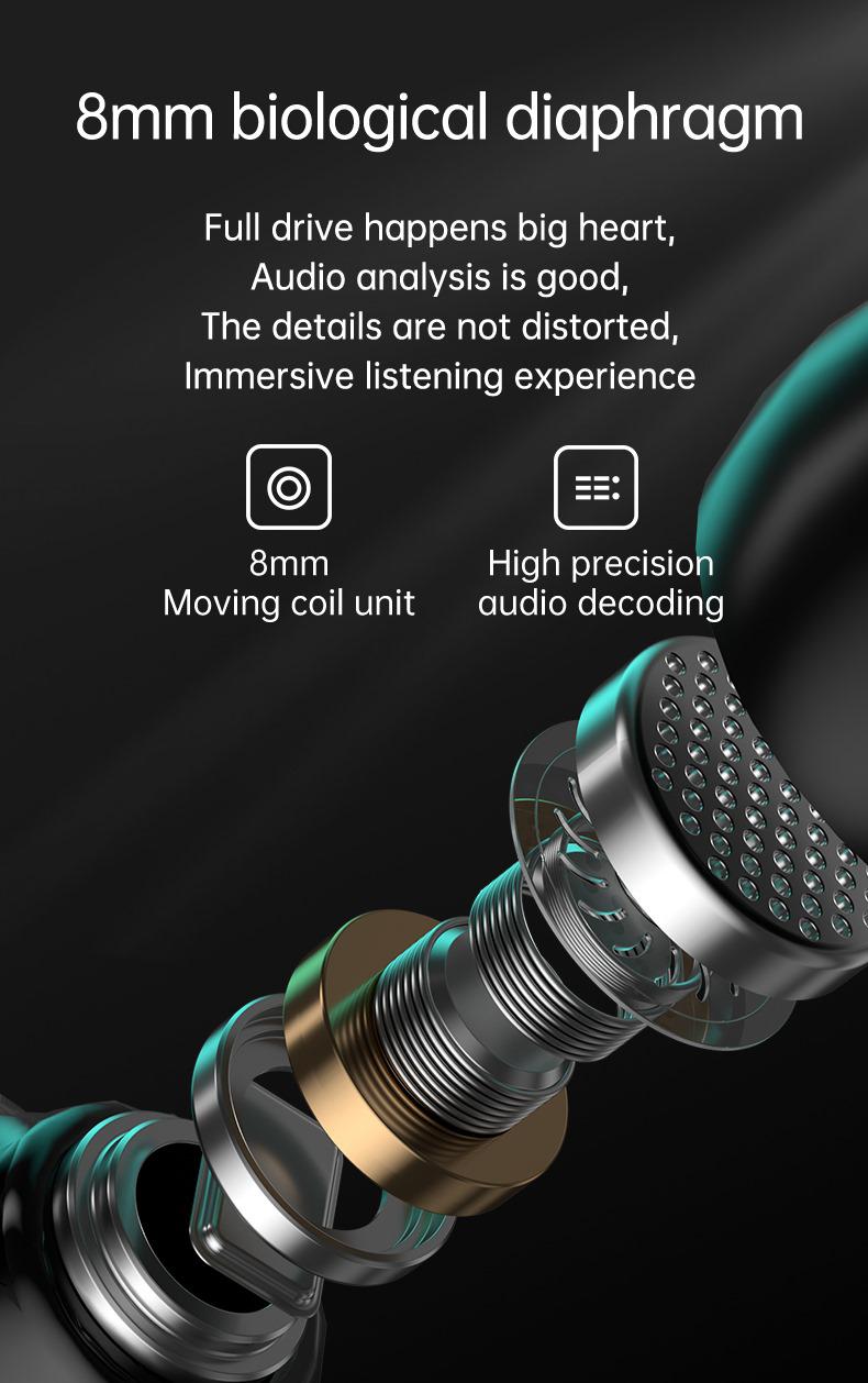 Audio E10 Wireless Bluetooth 5.2 Professional Grade Metallic Design Earbud - 1 Year Warranty