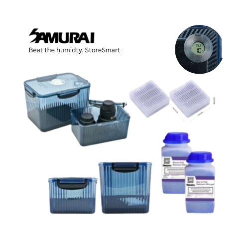 Dry Box F380 pro + F580 pro Digital Meter with 2 Silica Gel Bottle And 2 Silica Gel Case