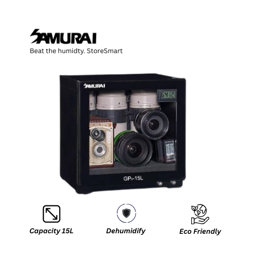 Samurai Digital Dry Cabinets GP3-15L (15L) - 5 Years Warranty