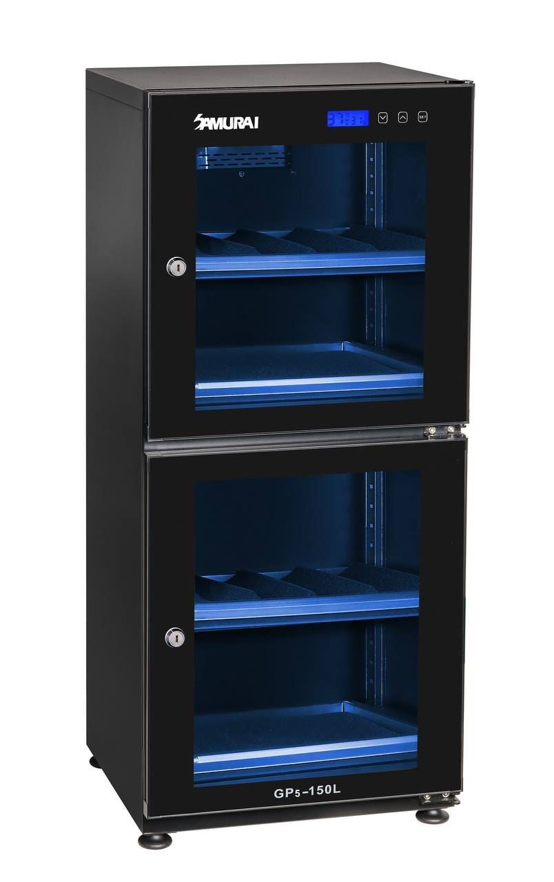 Dry Cabinet GP5-150L (New Improved) - 5 Year Warranty