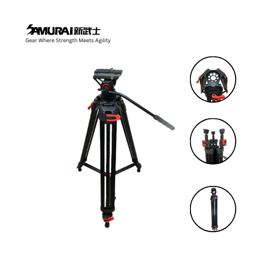 Samurai Professional Broadcast Plus Tripod