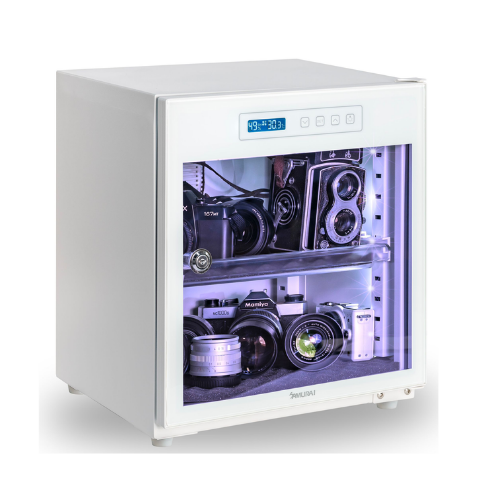 Kabinet Kering Digital UVA-068 (60L) dengan Pensterilan UVA - Waranti Pengeluar 5 Tahun dengan Earbud E10 percuma dan Penyapu Udara