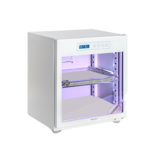 Kabinet Kering Digital UVA-068 (60L) dengan Pensterilan UVA - Waranti Pengeluar 5 Tahun dengan Earbud E10 percuma dan Penyapu Udara