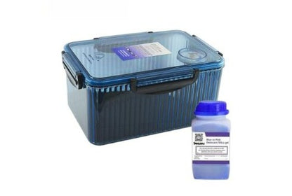 Dry Box F380 (Blue) With Free Silica Gel 1 Bottle(500g) and Silica Gel Clear Case